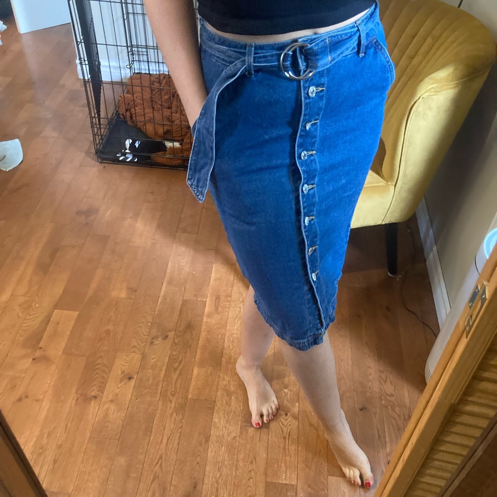 Jean skirt